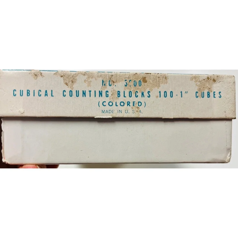 Ideal Cubical Counting Blocks 100 1